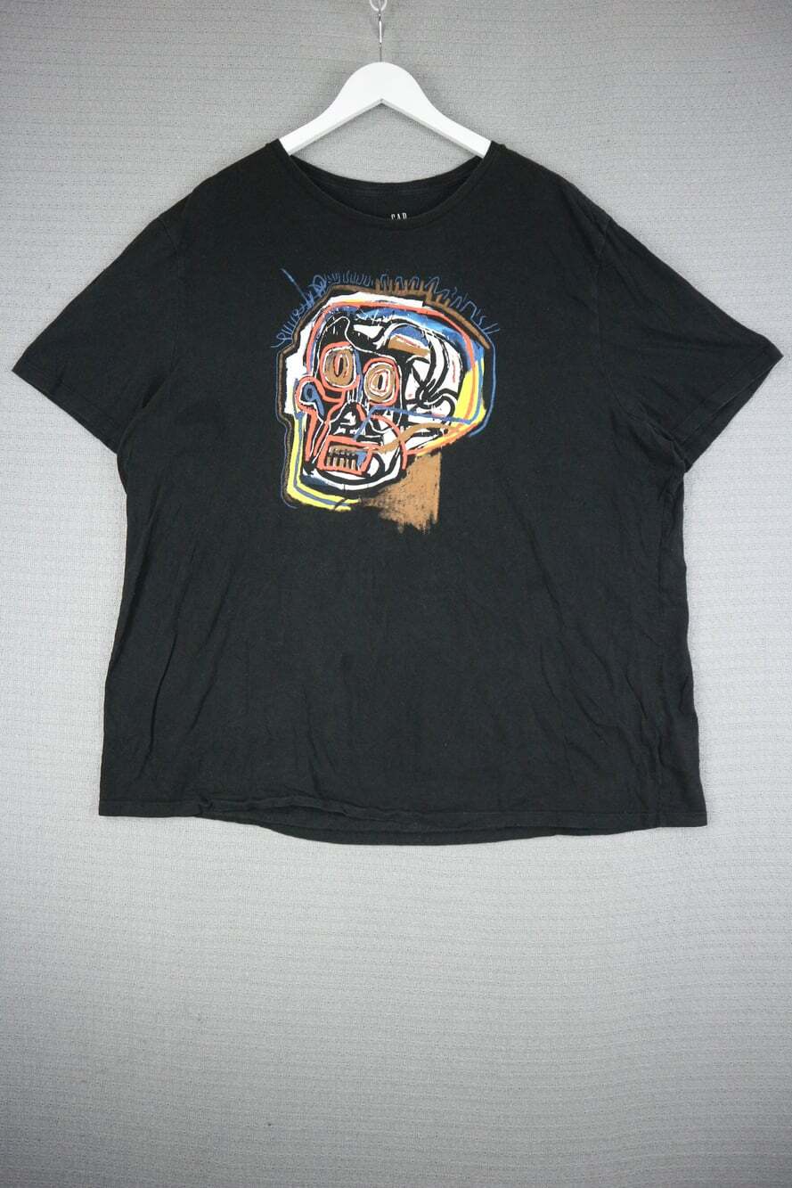 Gap x Jean-Michel Basquiat Skull Graphic Tee Mens XXL